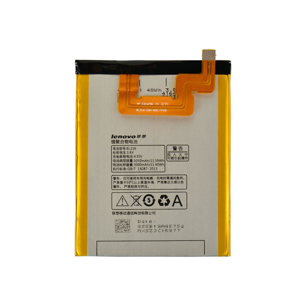 Аккумулятор BL216 для Lenovo K910 Vibe Z/K6, 3000 mAh фото 1