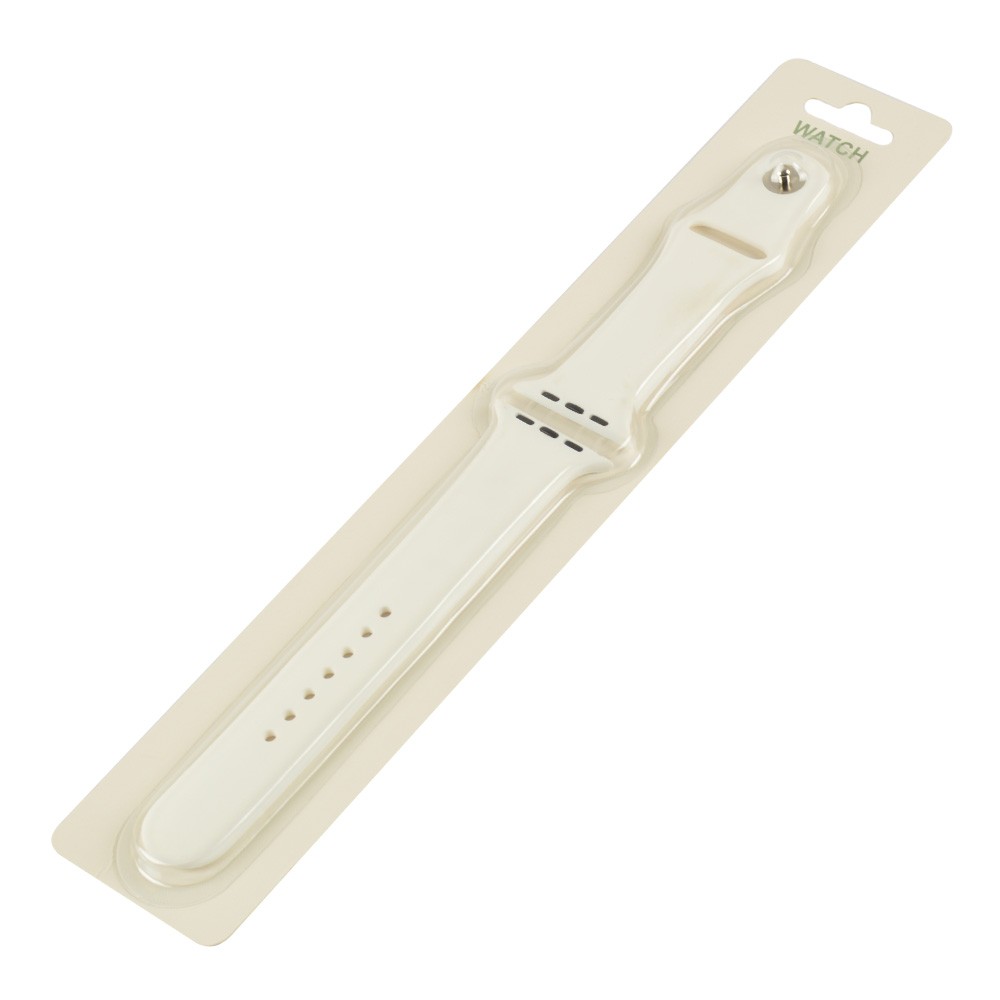 Ремешок для Apple iWatch 42/44 mm Sport Band, цвет белый фото 1