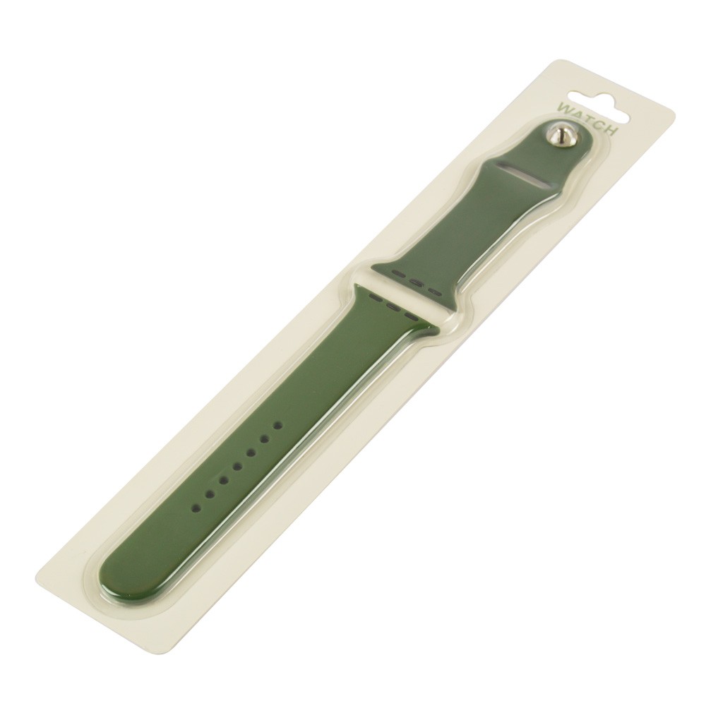 Ремешок для Apple iWatch 42/44 mm Sport Band (green) фото 1 Ремешок для Apple iWatch 42/44 mm Sport Band, цвет зеленый фото 1