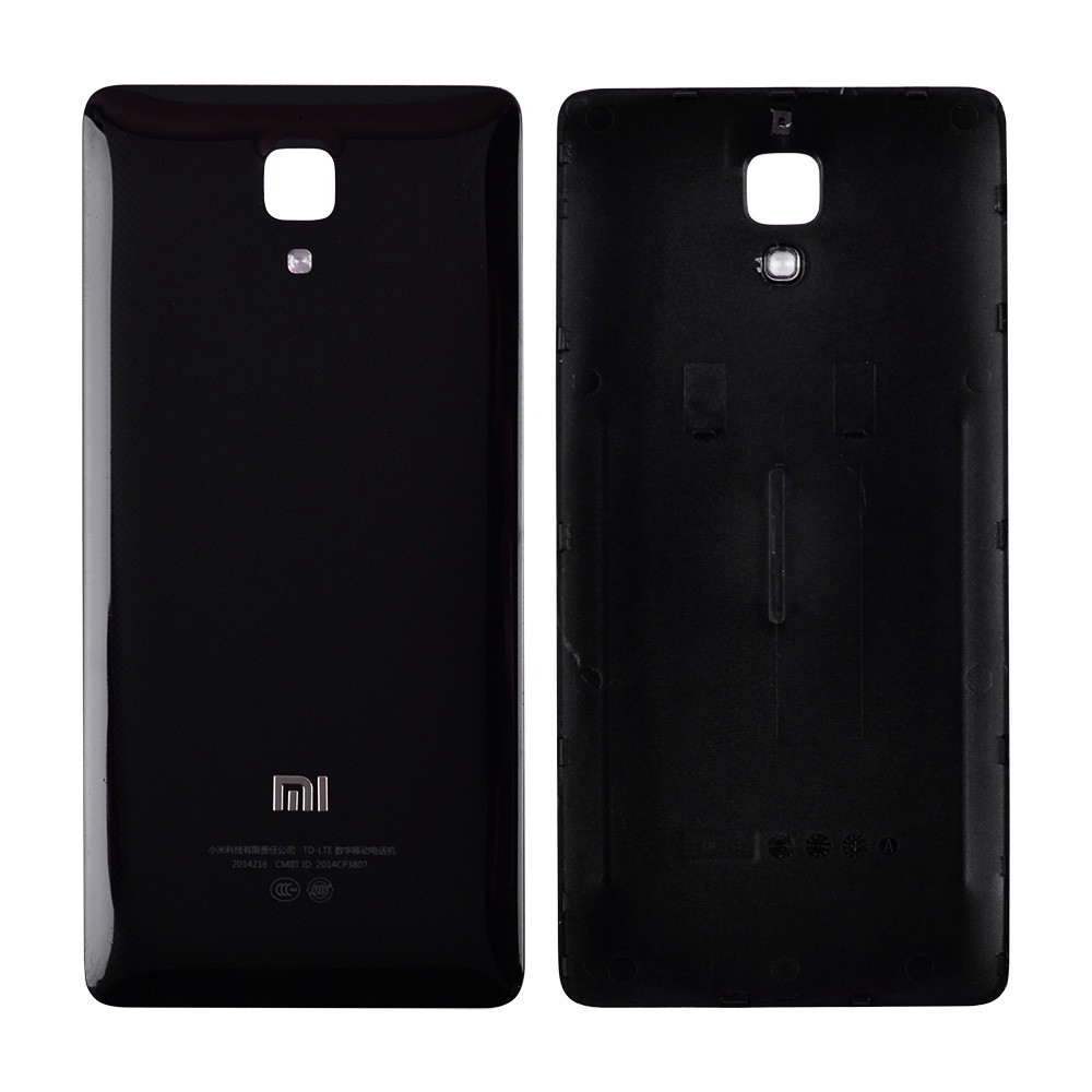 Задня кришка Xiaomi Mi4, колір чорний фото 1