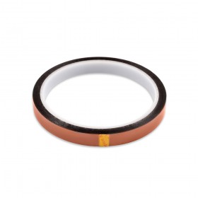 Термо скотч (желтый) каптоновый, ширина 10 мм