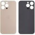 Задня кришка для iPhone 14 Pro, колір золотий, з великим отвором під камеру миниатюра 1
