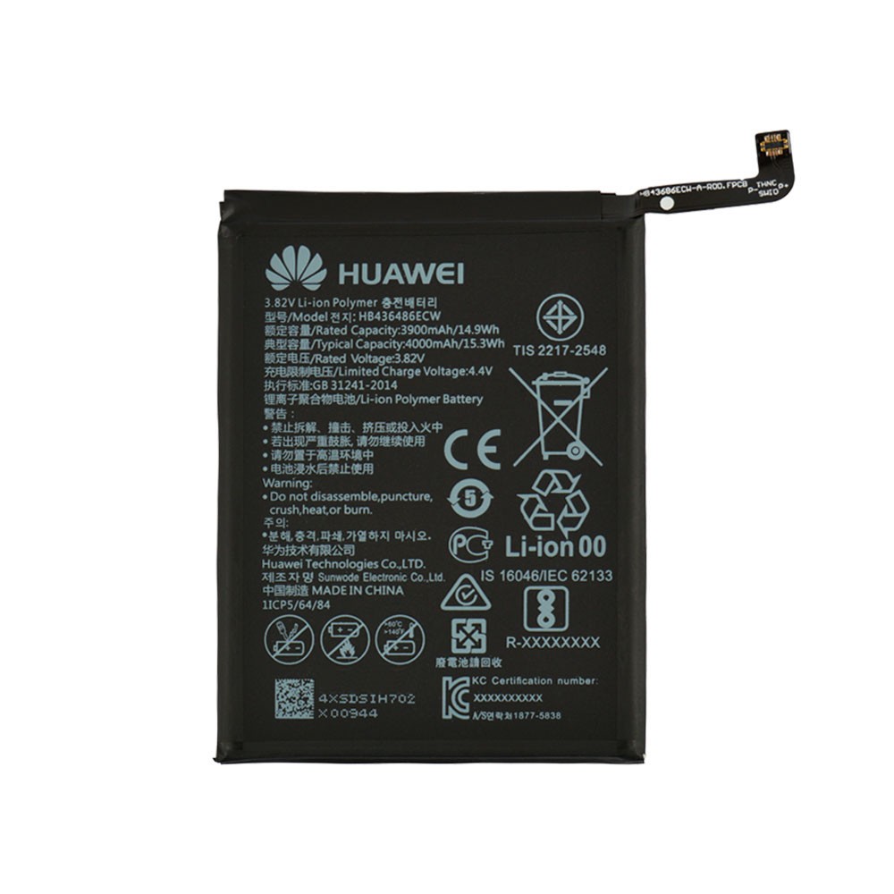Акумулятор HB436486ECW для Huawei Mate 10 Pro//Mate 10/Mate 20/P20 Pro/Nova 2i/Honor 9X/Honor V20 фото 1