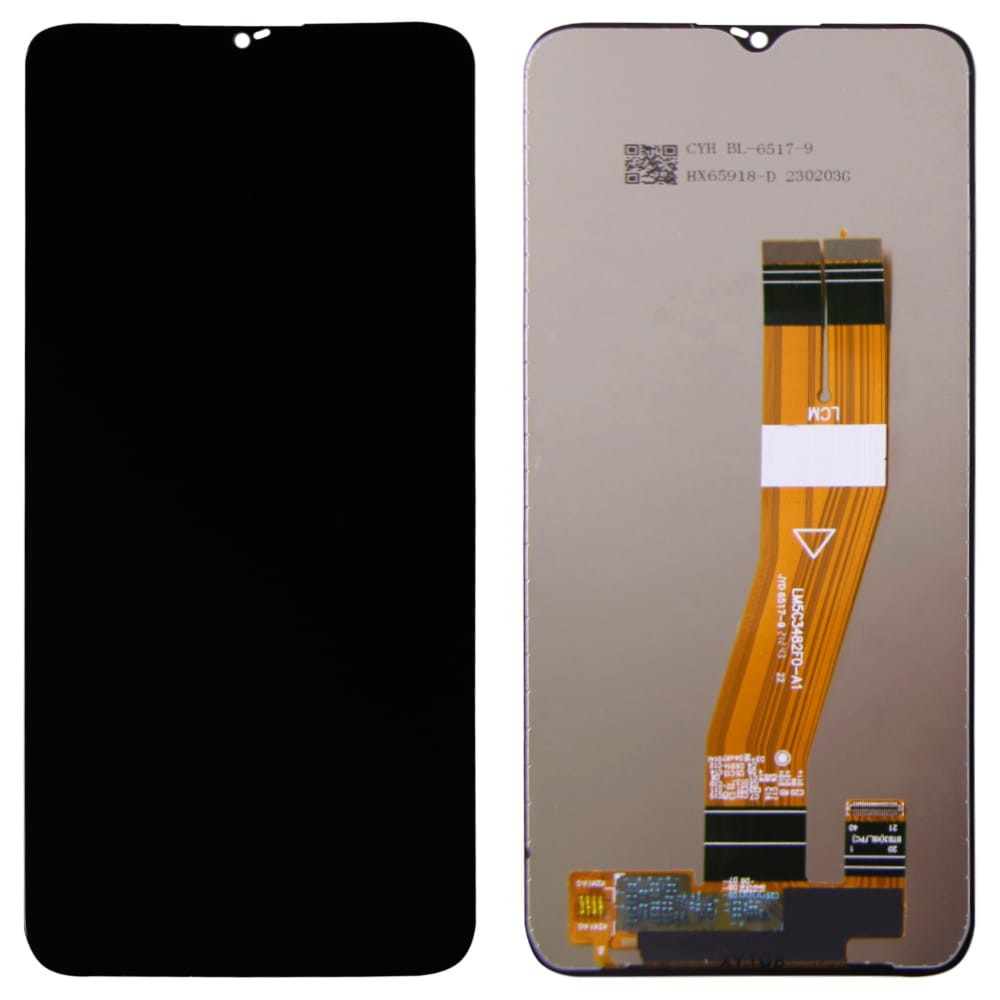 Дисплей для Samsung A035F Galaxy A03, с тачскрином в сборе, 160,5 мм, цвет черный, IPS(TFT) фото 1