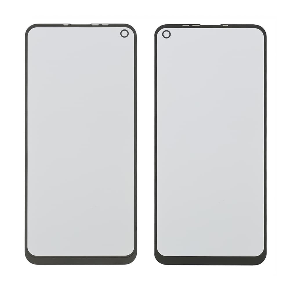 Скло корпусу для Tecno Camon 15 (CD7) + OCA, колір чорний фото 1