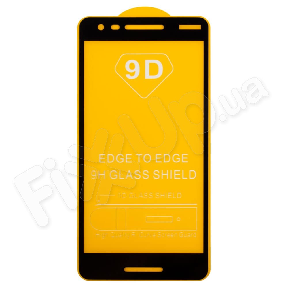 Защитное стекло для Nokia 2.1 Dual Sim 3D, цвет черный фото 1