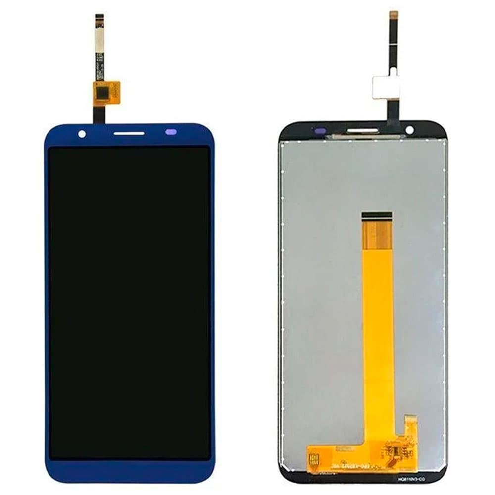 Дисплей для Doogee X55 з тачскрином у зборі, колір синій фото 1