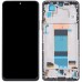 Дисплей для Xiaomi Poco F4, с тачскрином и рамкой, черный, OLED миниатюра 1