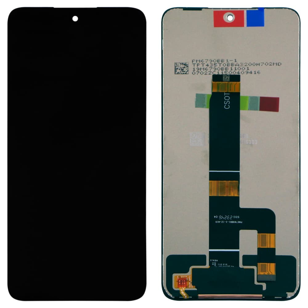 Дисплей для Xiaomi Redmi 12/ Redmi 12 5G/ Redmi 13/ Poco M6 Pro 5G, з тачскріном, чорний, оригінал замінене скло фото 1