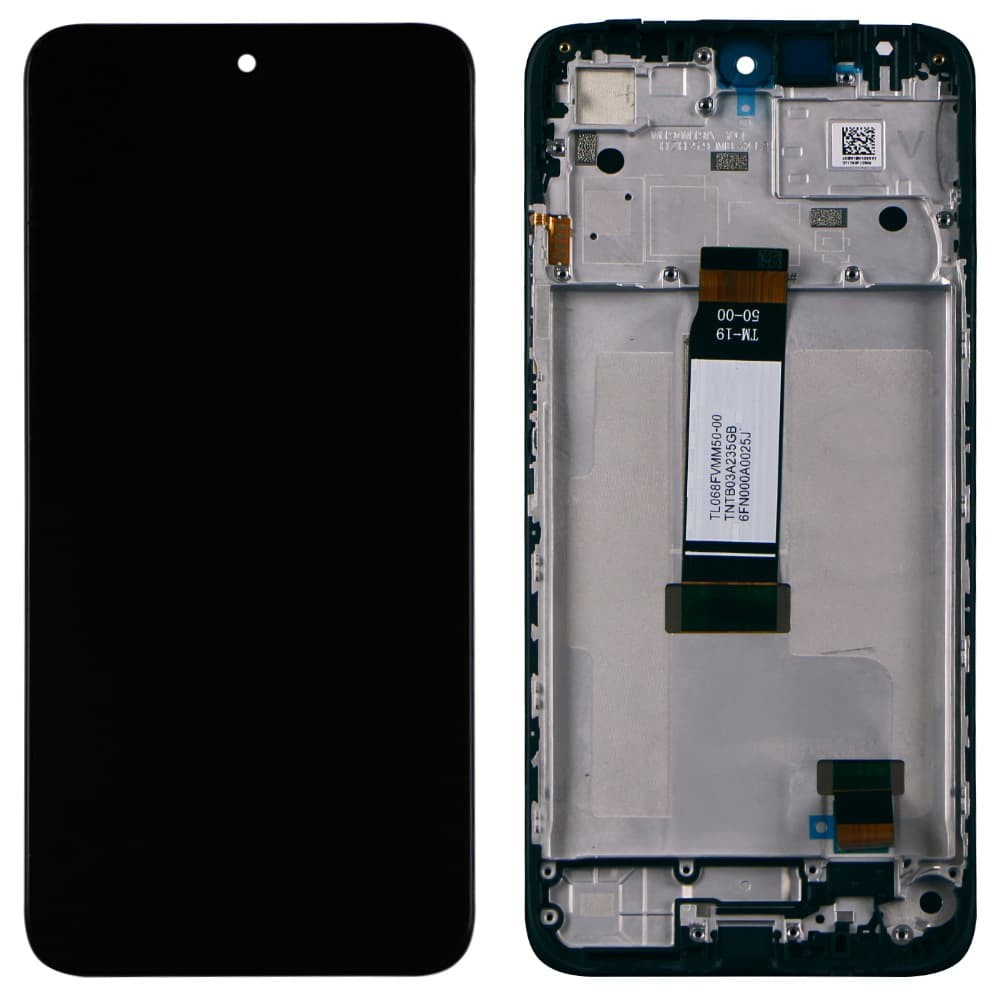 LCD Xiaomi Redmi 12/ Redmi 12 5G/ Poco M6 Pro 5G + Touchscreen with Frame (black) Original фото 1 Дисплей для Xiaomi Redmi 12/ Redmi 12 5G/ Poco M6 Pro 5G, з тачскріном і рамкою в зборі, колір чорний, оригінал фото 1