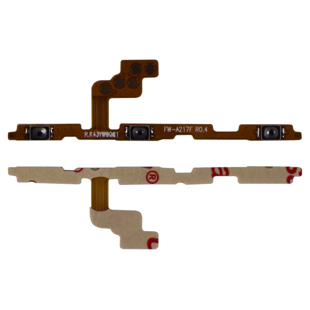 Шлейф для Samsung A217F Galaxy A21s 2020 з кнопками увімкнення і гучності фото 1