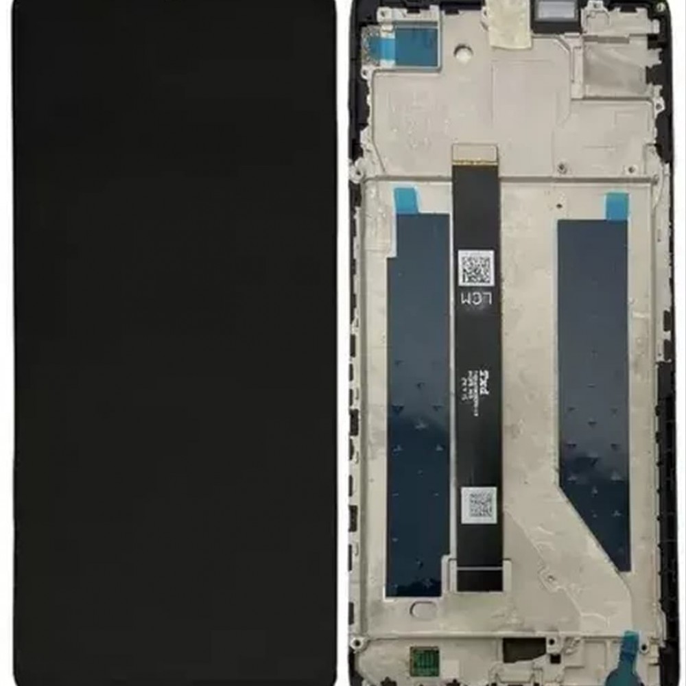 Дисплей для ZTE Nubia Neo 2 5G, з тачскріном і рамкою, чорний фото 1