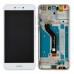 Дисплей для Huawei P8 Lite (2017), Honor 8 Lite, Nova Lite (2016), GR3 (2017), P9 Lite (2017) с тачскрином и рамкой в сборе, цвет белый, оригинал миниатюра 1