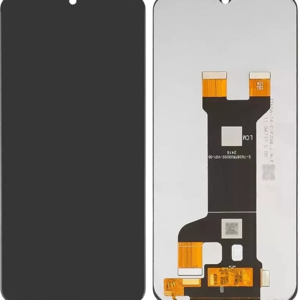 Дисплей для ZTE Nubia Neo 5G, с тачскрином, черный фото 1