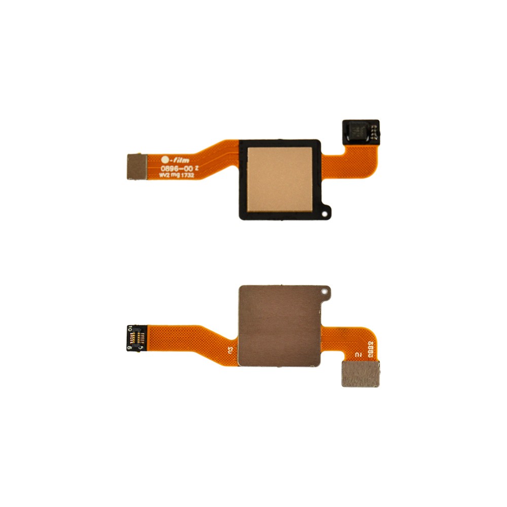 Шлейф для Xiaomi Note 5/Note 5 Pro с сканером отпечатка, цвет золотой фото 1