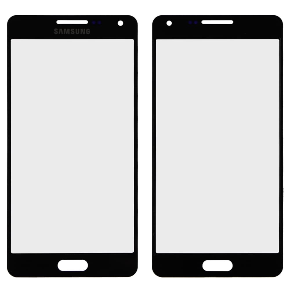Стекло корпуса для Samsung A500H/A500F/DS Galaxy A5 2015 + OCA, цвет черный фото 1
