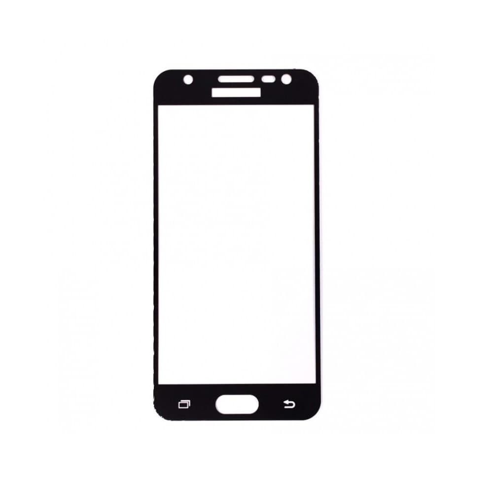 Захисне скло для Samsung J530 Galaxy J5 (2017), 3D, колір чорний фото 1