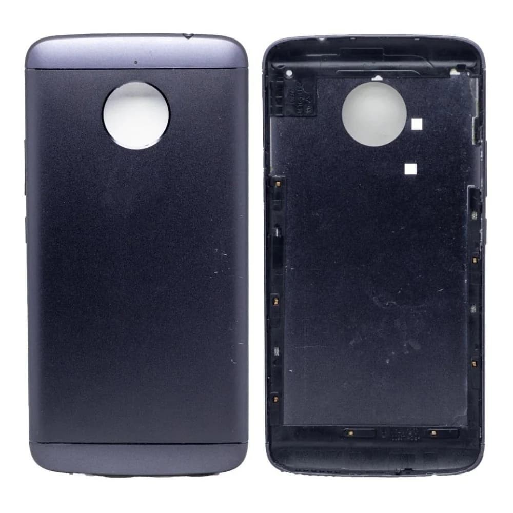Задня кришка для Motorola Moto E4 Plus XT1770/ XT1771/ XT1775 EU Version, колір сірий фото 1