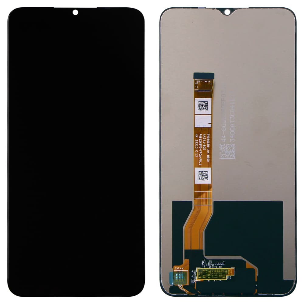 Дисплей для Oppo A17/A17K/ A57S (4G) (CPH2477/CPH2385), с тачскрином в сборе, цвет черный, оригинал фото 1