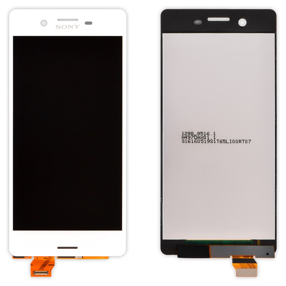 Дисплей Sony F5121, F5122, F8132 Xperia X Dual с тачскрином в сборе, цвет белый фото 1