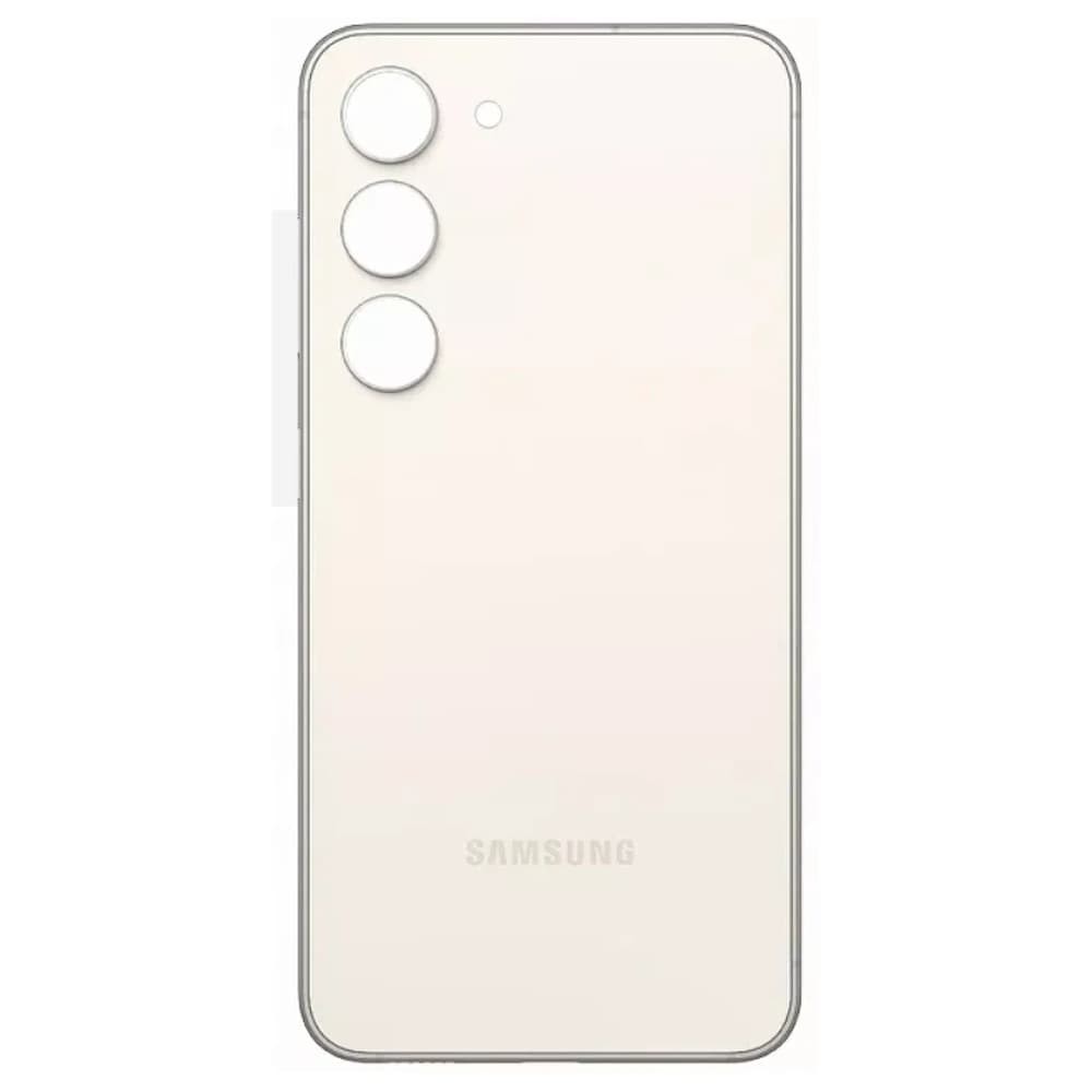 Задня кришка для Samsung S911 Galaxy S23, колір бежевий фото 1