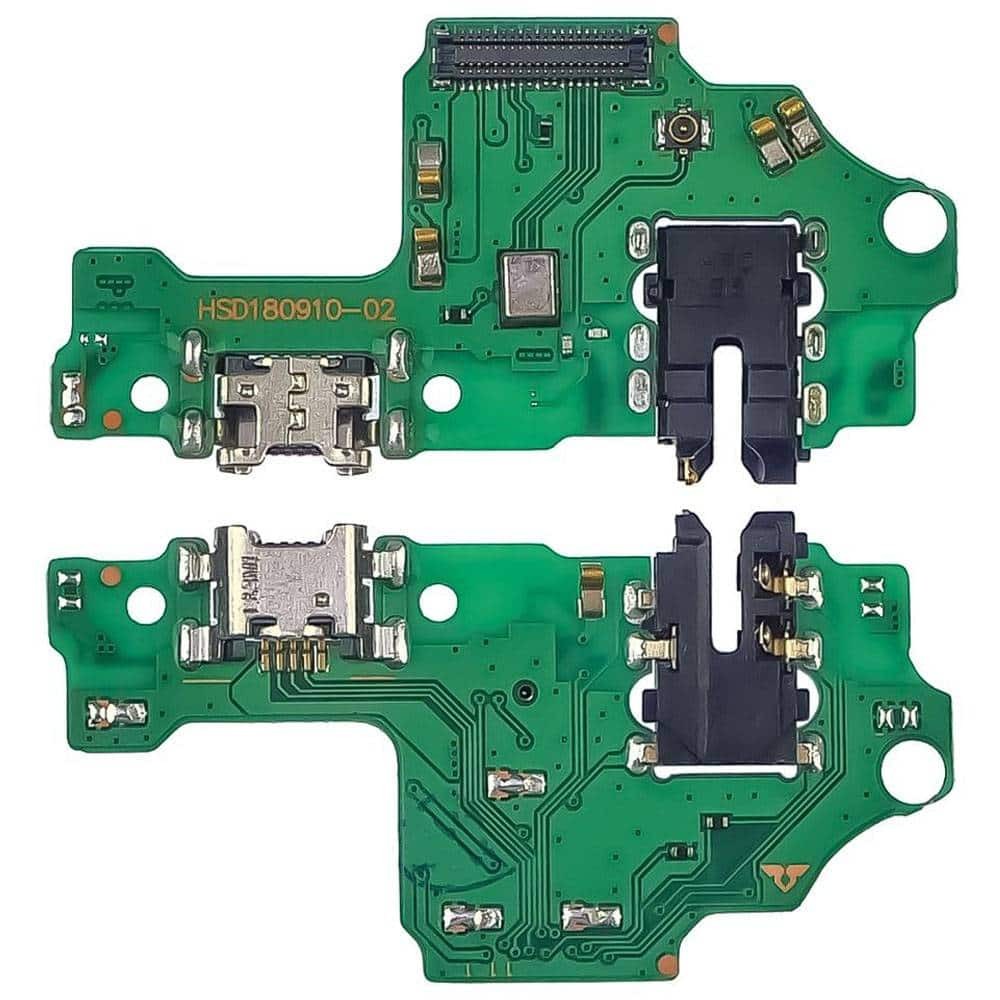 Роз'єм зарядки для Huawei Y9 2019 (JKM-L23/JKM-LX3), з нижньою платою фото 1