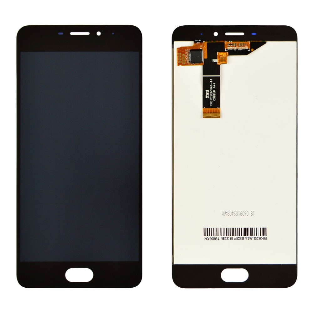 Дисплей для Meizu M6 с тачскрином в сборе, цвет черный, оригинал Китай, уценка фото 1