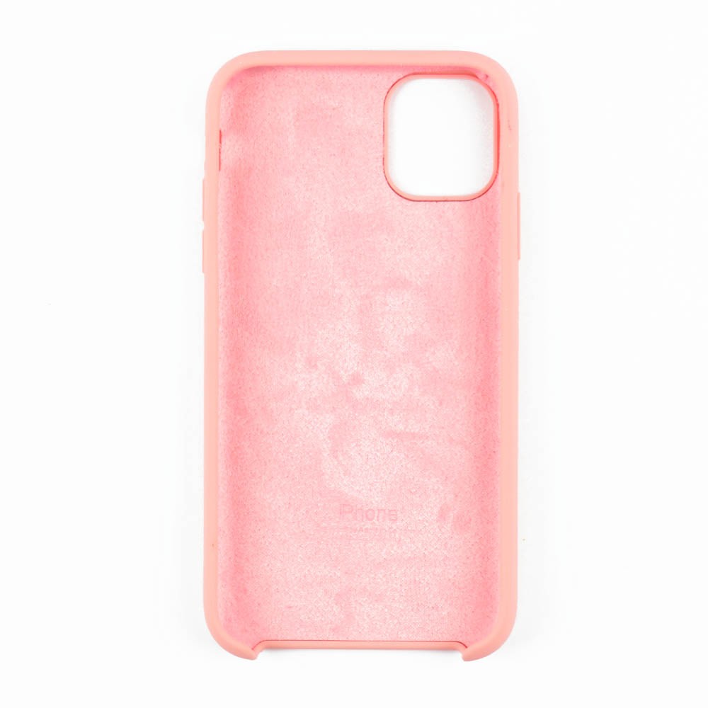 Силіконовий чохол для iPhone 11 (6.1), колір pink cream фото 3