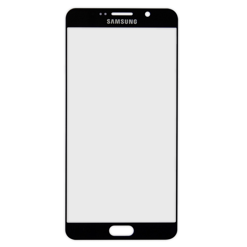 Скло для Samsung N920 Galaxy Note 5, колір чорний фото 1