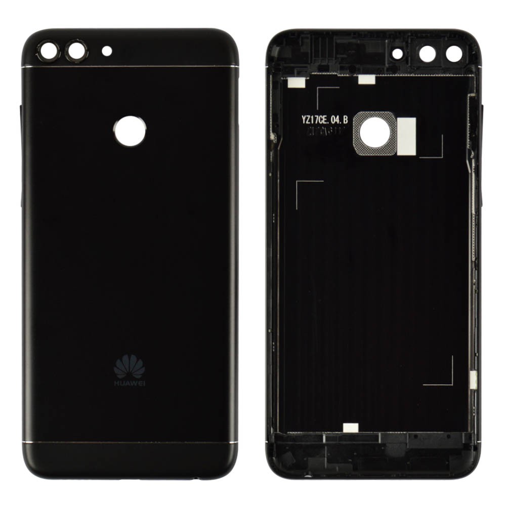 Задняя крышка для Huawei P Smart, Enjoy 7s (FIG-L31/FIG-LX1), цвет черный, оригинал фото 1