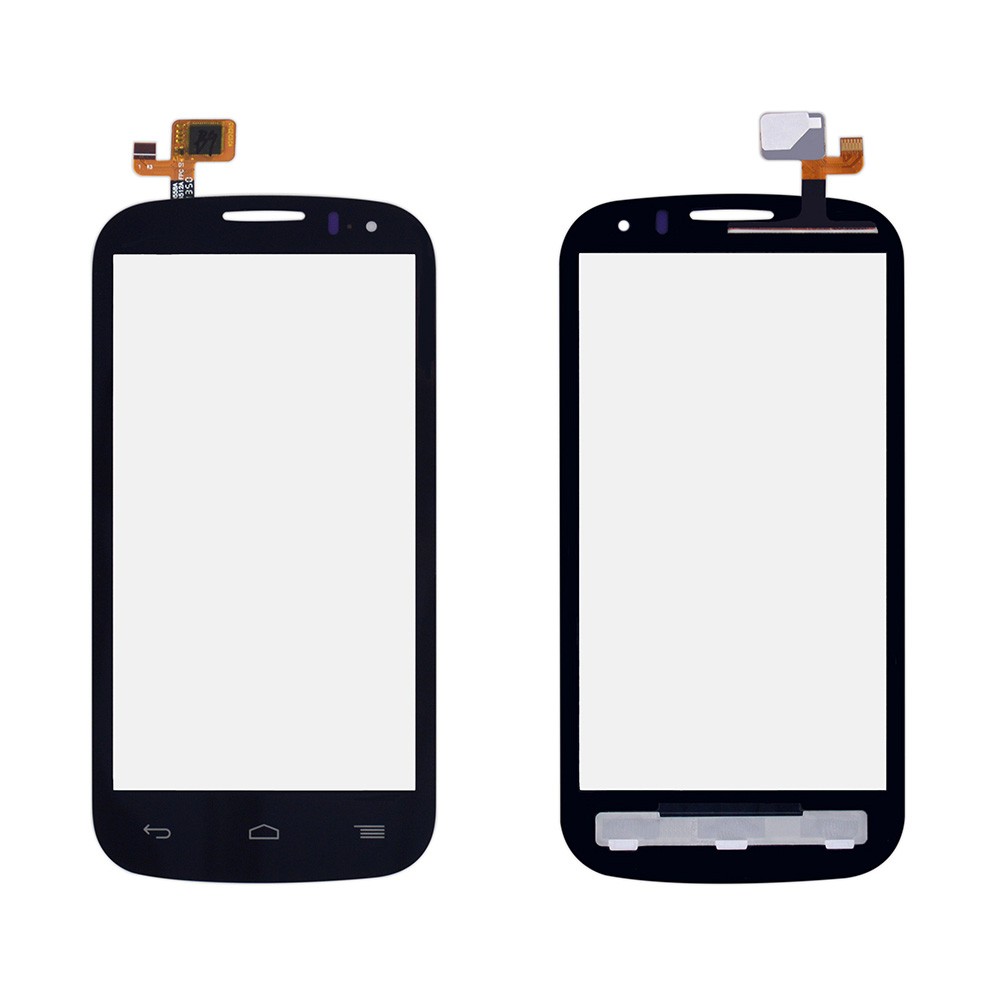 Тачскрин Alcatel Touch 5036D, 5036 XPop C5 , цвет черный, большая микросхема фото 1