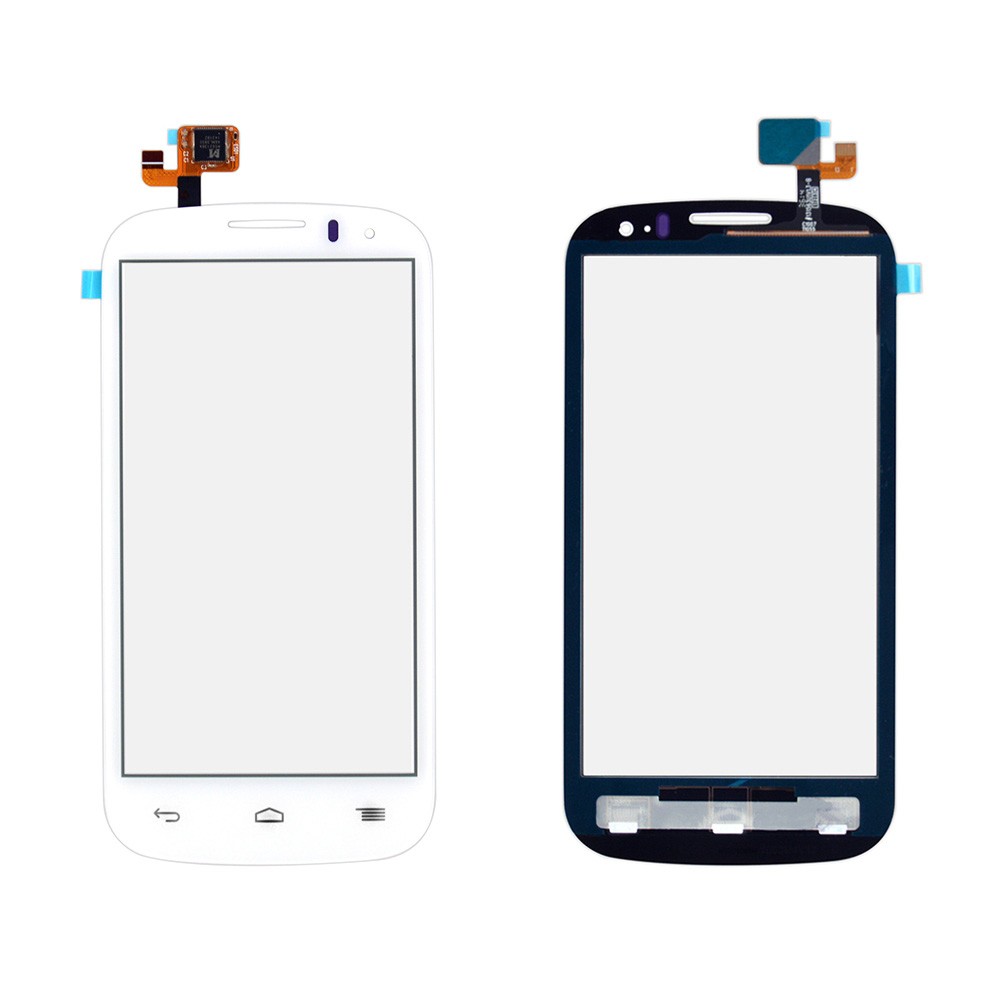 Тачскрин Alcatel 5036D, 5036X Pop C5, цвет белый, большая микросхема фото 1