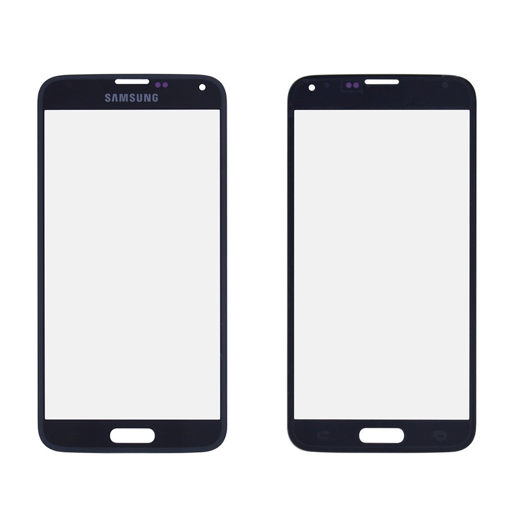 Стекло для Samsung G900 Galaxy S5, цвет черный фото 1