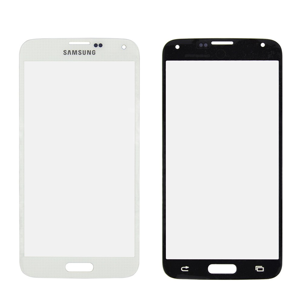 Стекло для Samsung G900 Galaxy S5, цвет белый фото 1