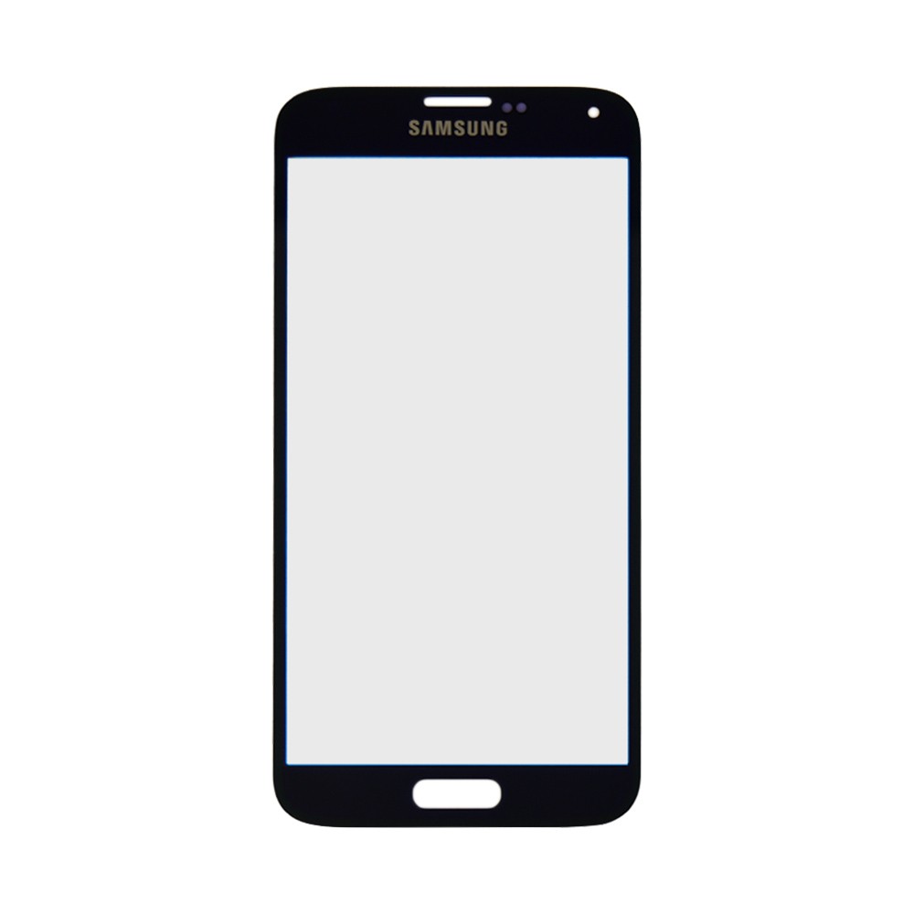 Стекло для Samsung G900 Galaxy S5, цвет синий фото 1