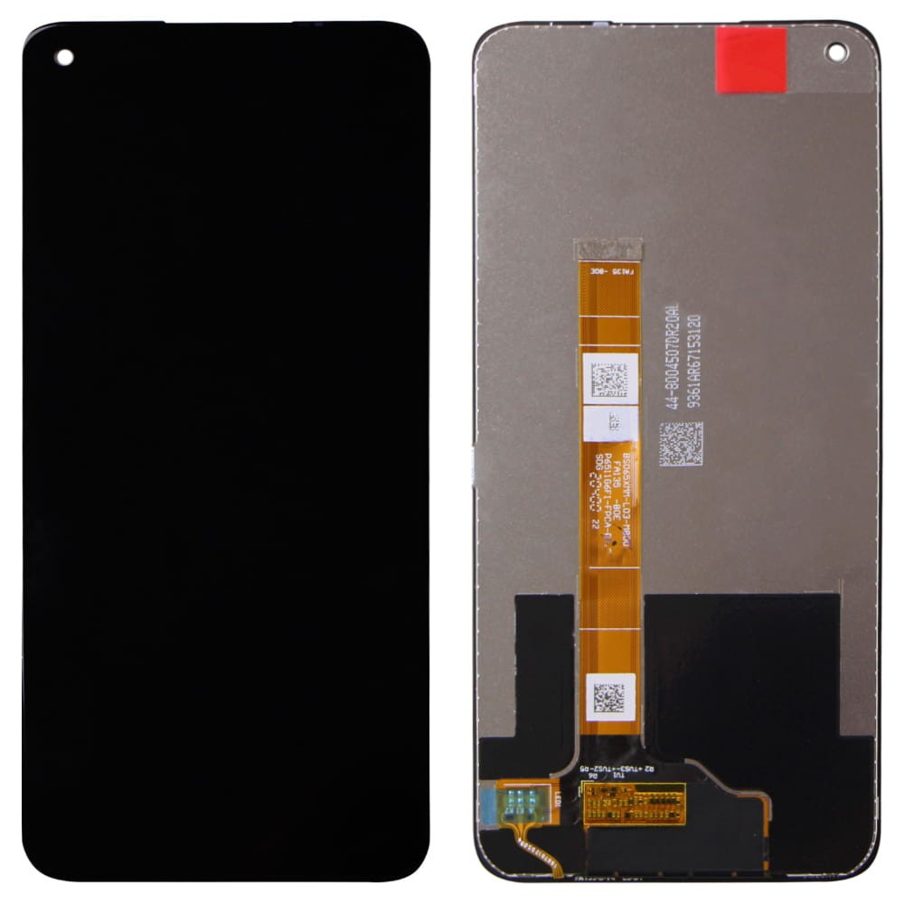 Дисплей для Oppo A52, A72, A92 с тачскрином в сборе, цвет черный, оригинал фото 1