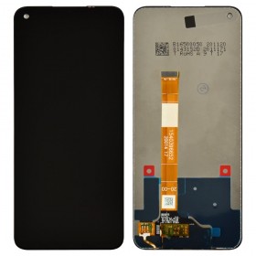 Дисплей для Oppo A52, A72, A92 (CPH2061/CPH2069/CPH2067/CPH2059) с тачскрином в сборе, китай,  цвет черный, без рамки