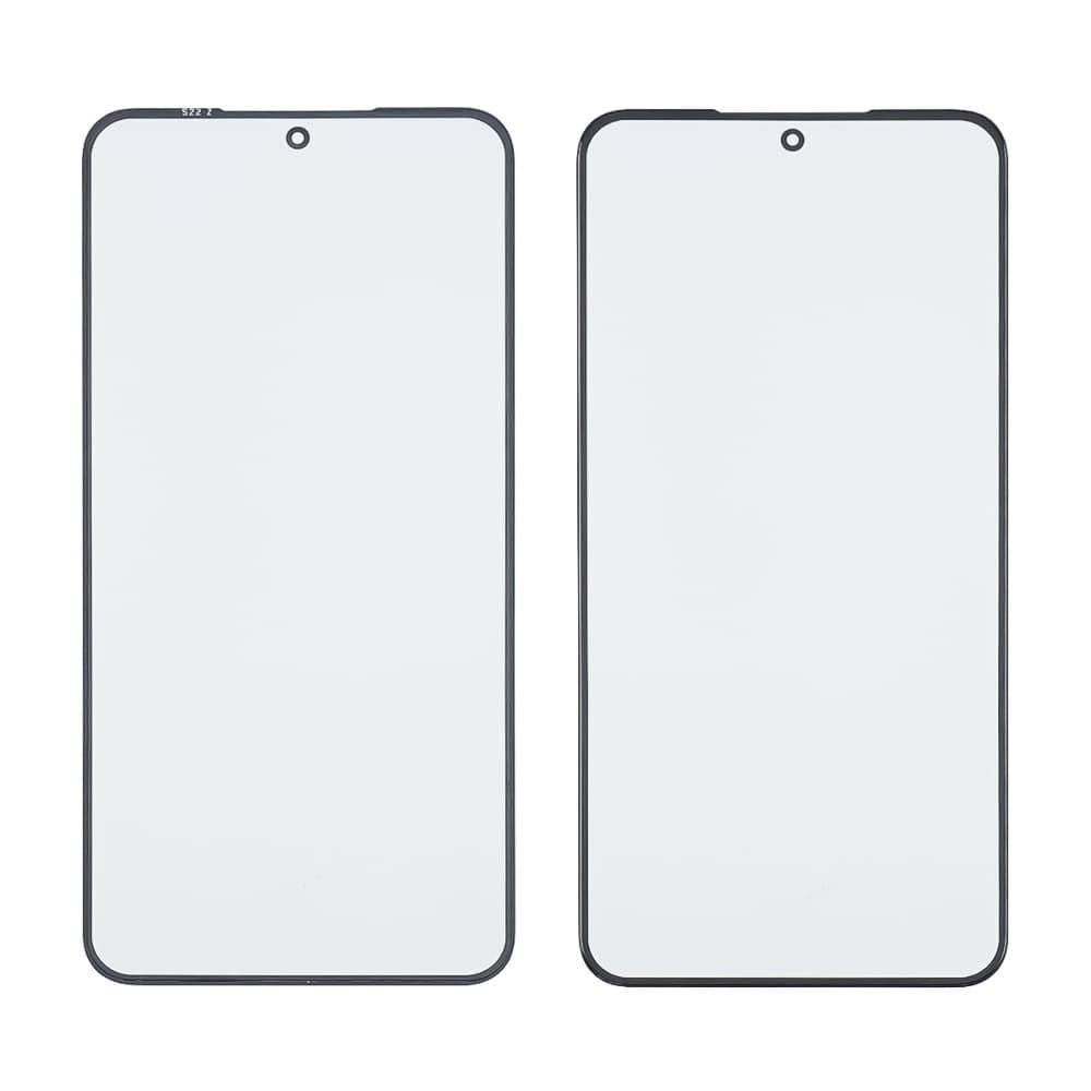 Стекло корпуса для Samsung S901 Galaxy S22 + OCA, цвет черный фото 1