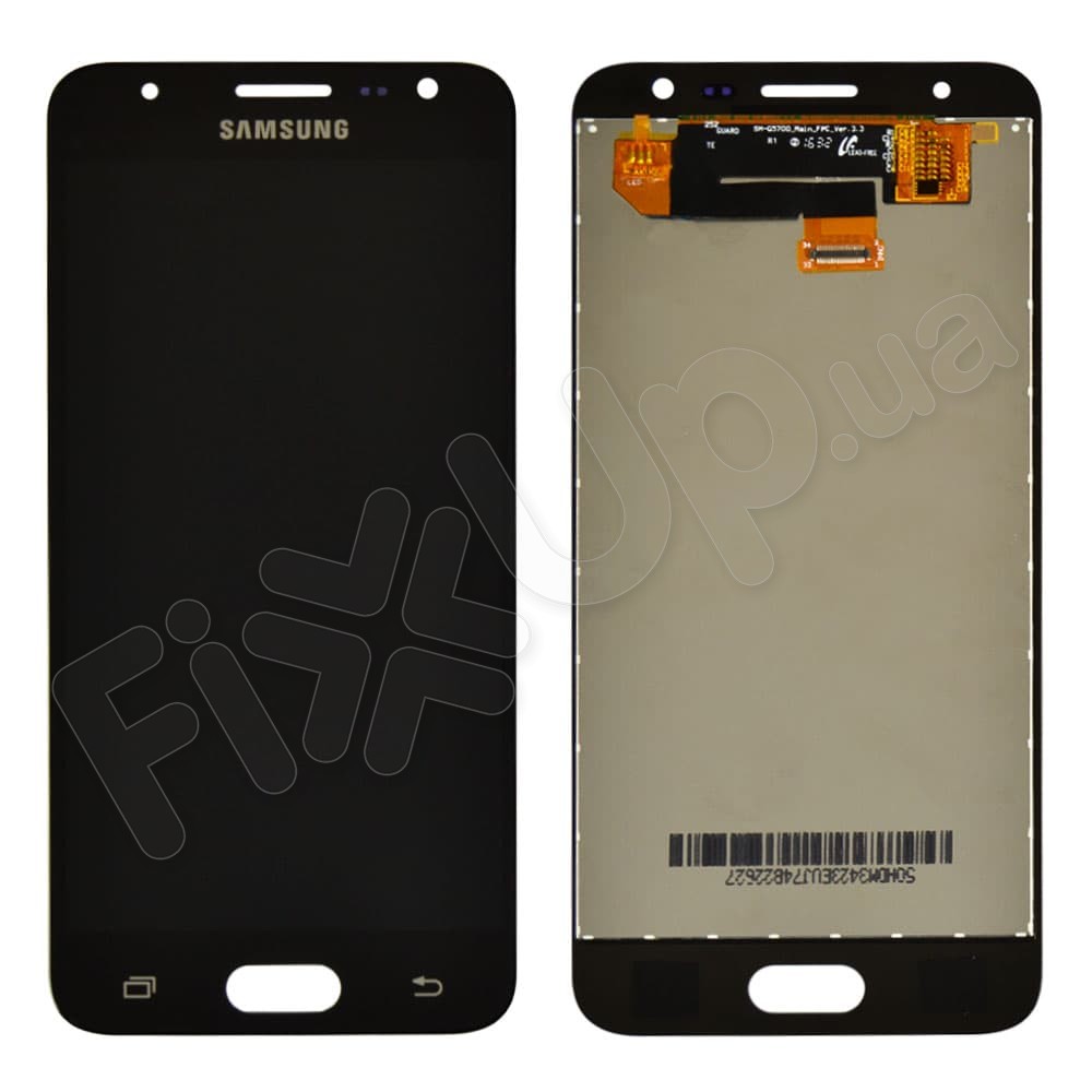 Дисплей для Samsung G570F / DS Galaxy J5 Prime (2016) з тачскрином у зборі, колір чорний, IPS (TFT), уцінка фото 1
