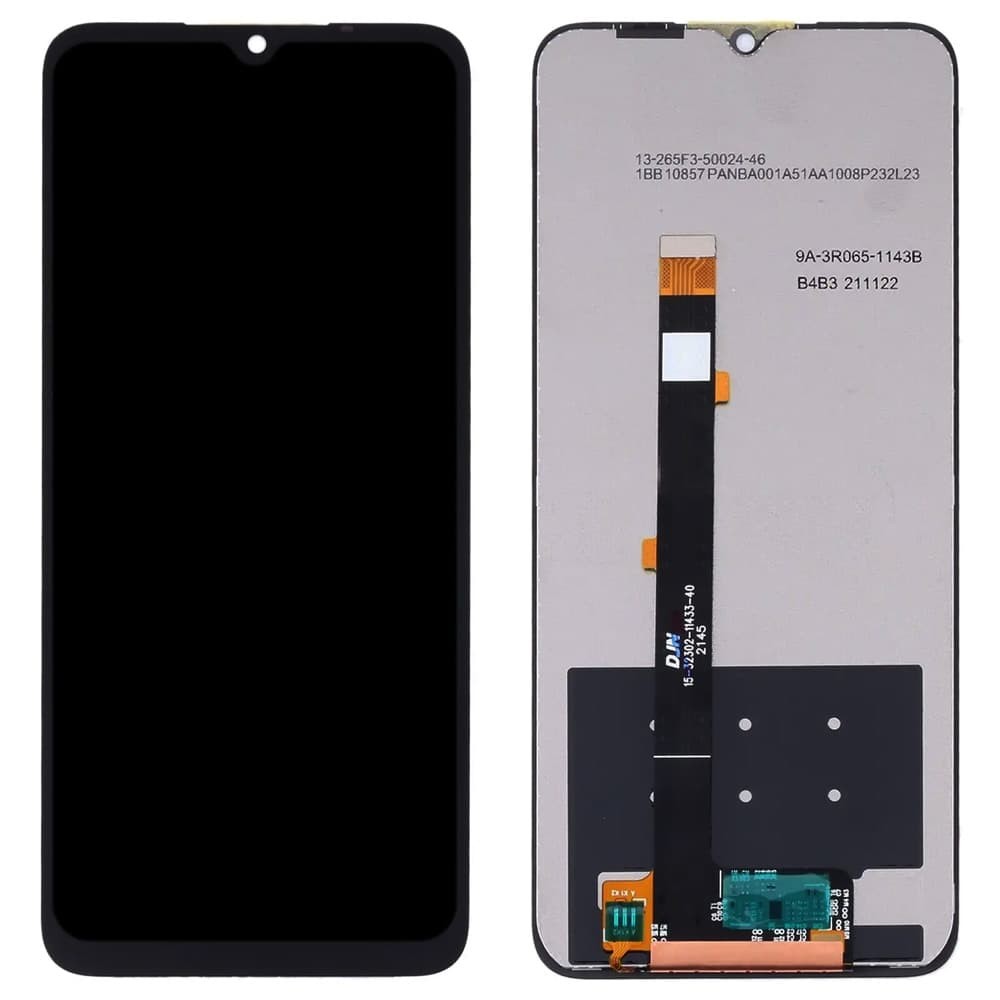 Дисплей для Blackview Oscal C60, с тачскрином в сборе, цвет черный фото 1