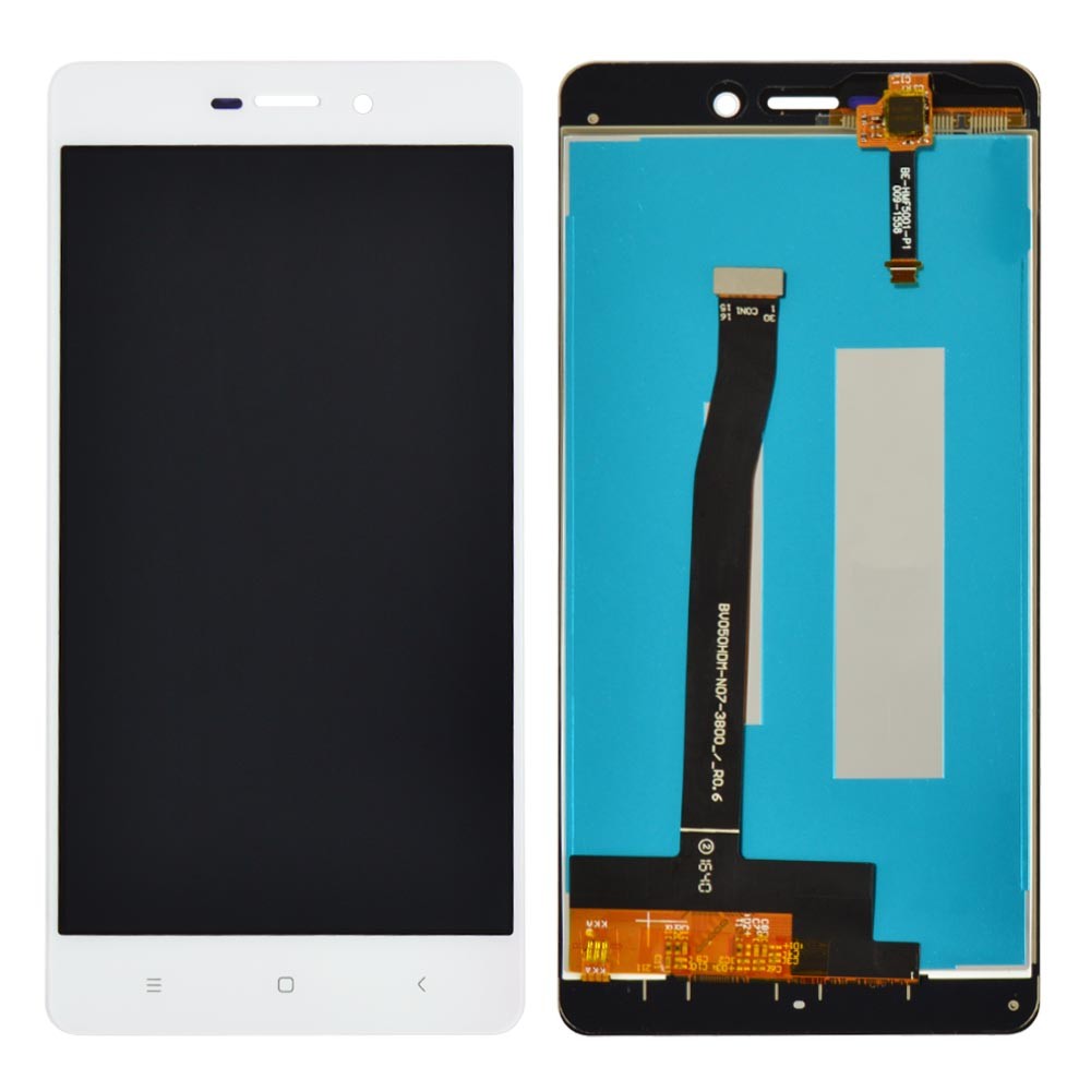 Дисплей для Xiaomi Redmi 3, 3S, 3X, 3 Pro с тачскрином в сборе, цвет белый, Orig PRC фото 1