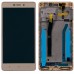 Дисплей для Xiaomi Redmi 3, 3S, 3X, 3 Pro з тачскріном і рамкою в зборі, колір золотий миниатюра 1
