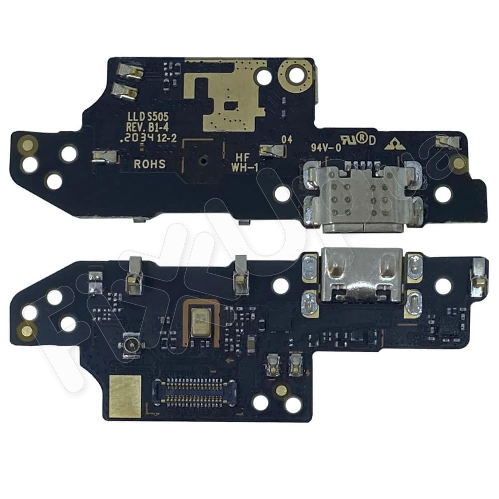 Разъем зарядки для Xiaomi Redmi 9A/ 9AT/ 9C/ Redmi 10A/ Poco C3 с нижней платой фото 1