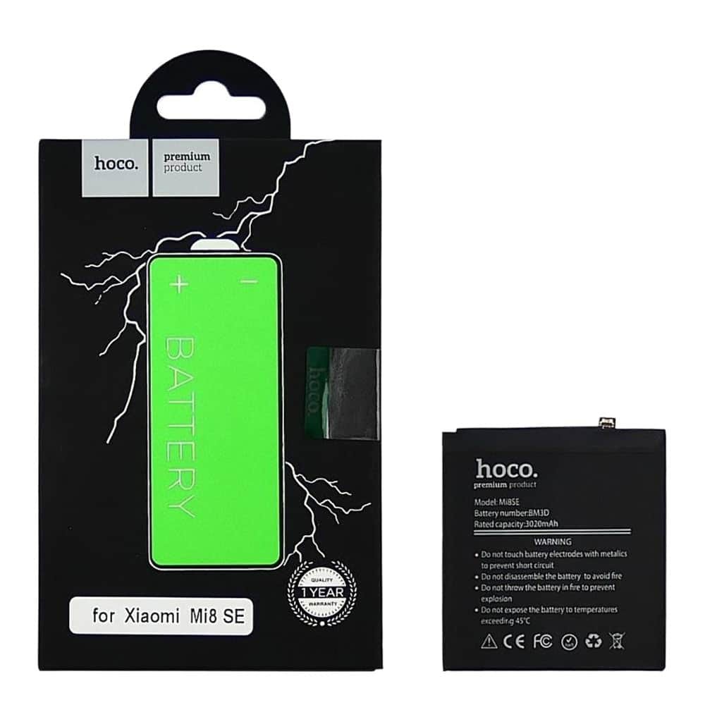 Акумулятор BM3D для Xiaomi Mi8 SE, HOCO 3020mAh фото 1