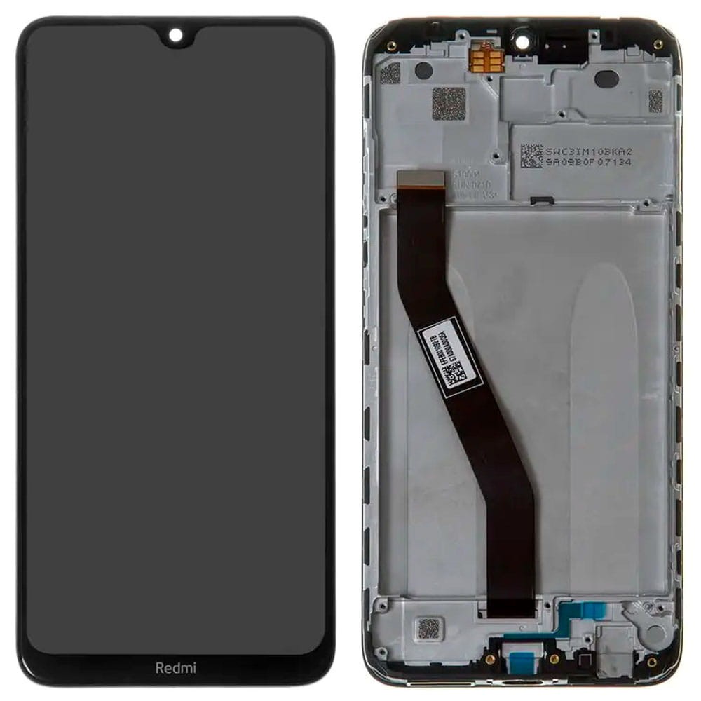 Дисплей для Xiaomi Redmi 8, Redmi 8A із тачскрином і рамкою у зборі, колір чорний, уцінка фото 1