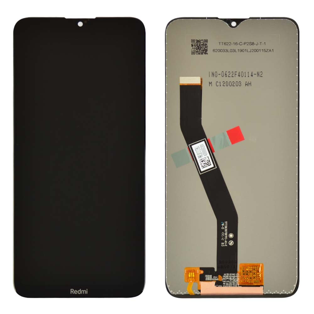 Дисплей для Xiaomi Redmi 8, Redmi 8A з тачскріном в зборі, колір чорний, оригінал, уцінка фото 1