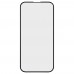 Защитное стекло для iPhone 14 Pro, 5D, цвет черный миниатюра 1