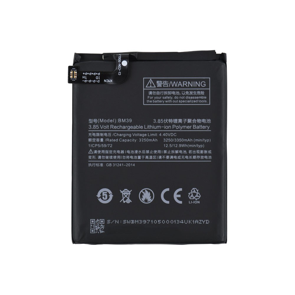 Аккумулятор для Xiaomi Mi6 (BM39) фото 1