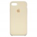 Силіконовий чохол для iPhone 7, iPhone 8 (4.7), оригінал, колір бежевий миниатюра 1