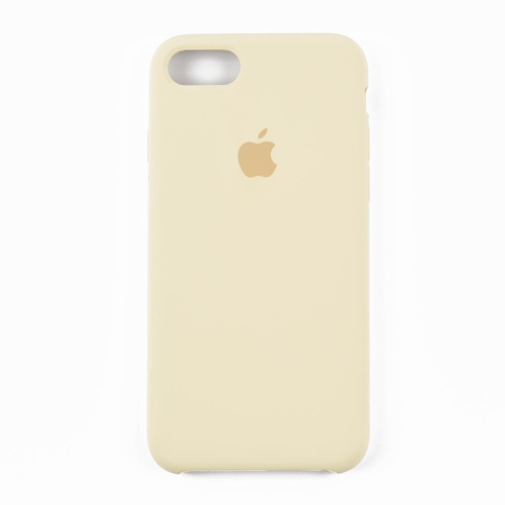 Силіконовий чохол для iPhone 7, iPhone 8 (4.7), оригінал, колір ivory фото 1